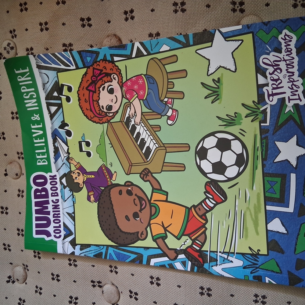 Jumbo Coloring Book - Fresh Inspirations